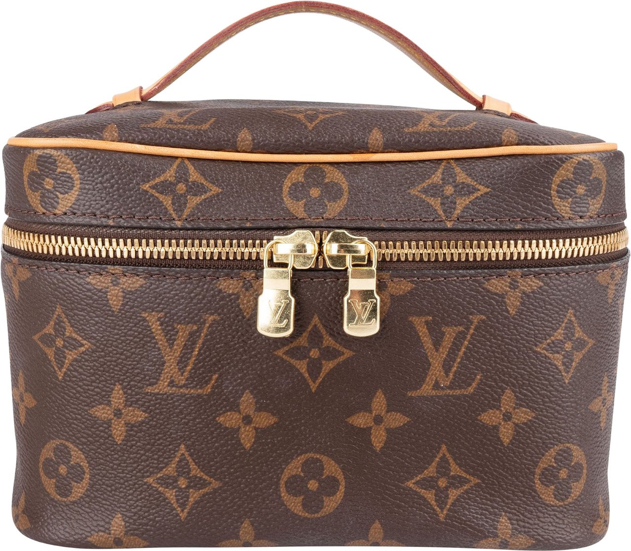 Louis Vuitton Louis Vuitton Monogram Canvas Nice BB Vanity Handbag Bruin