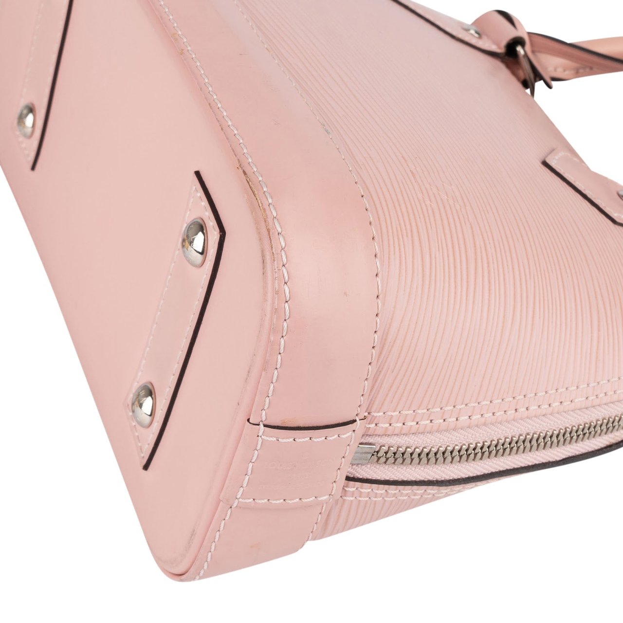 Louis Vuitton Louis Vuitton Pink Epi Leather Alma BB Handbag Rood