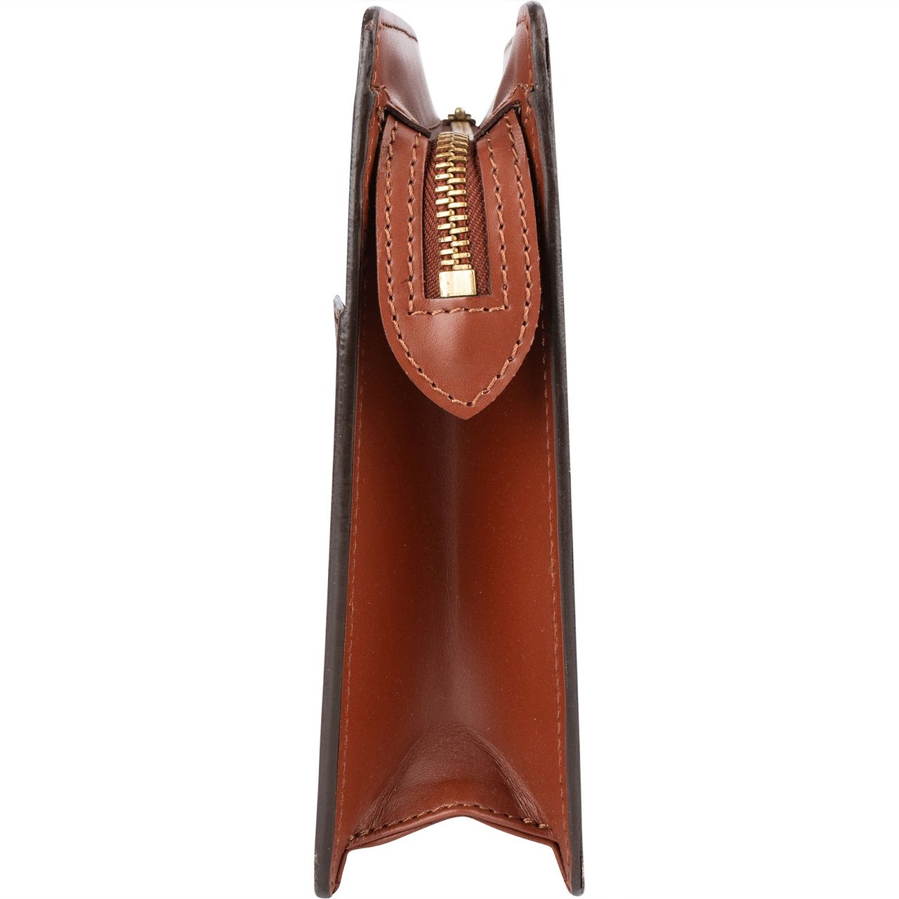 Louis Vuitton Louis Vuitton Monogram Canvas Pochette Homme Clutch Bruin