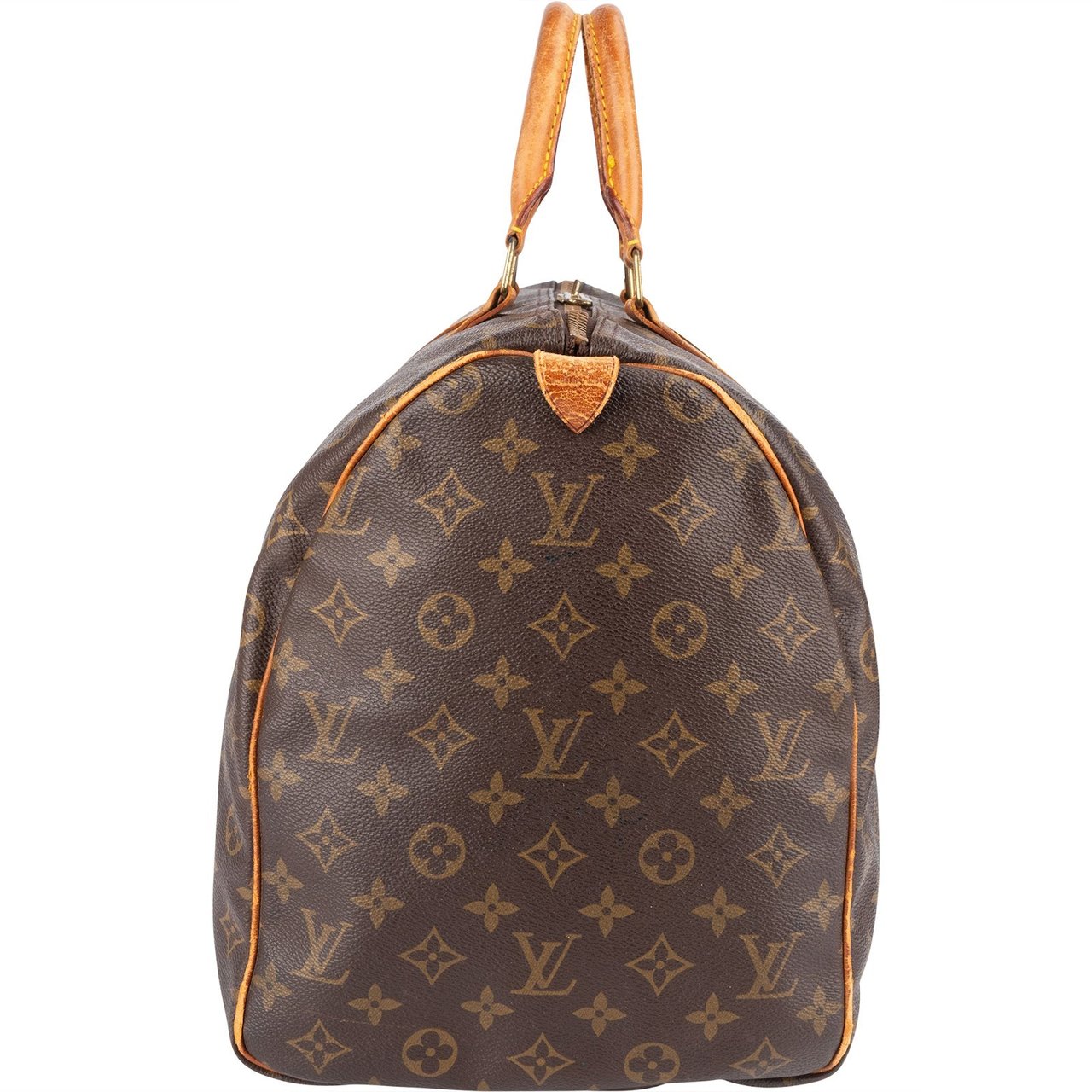 Louis Vuitton Louis Vuitton Monogram Canvas Keepall 50 Travel Bag Bruin