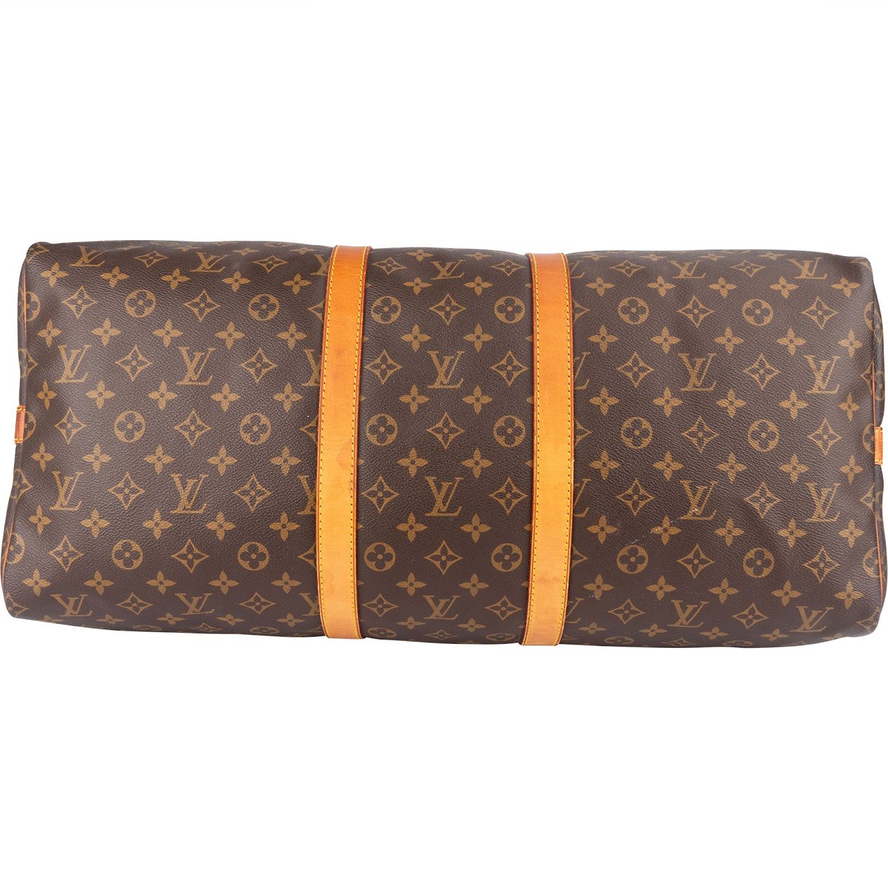 Louis Vuitton Louis Vuitton Monogram Canvas Keepall 55 Bandoulière Travel Bag Bruin