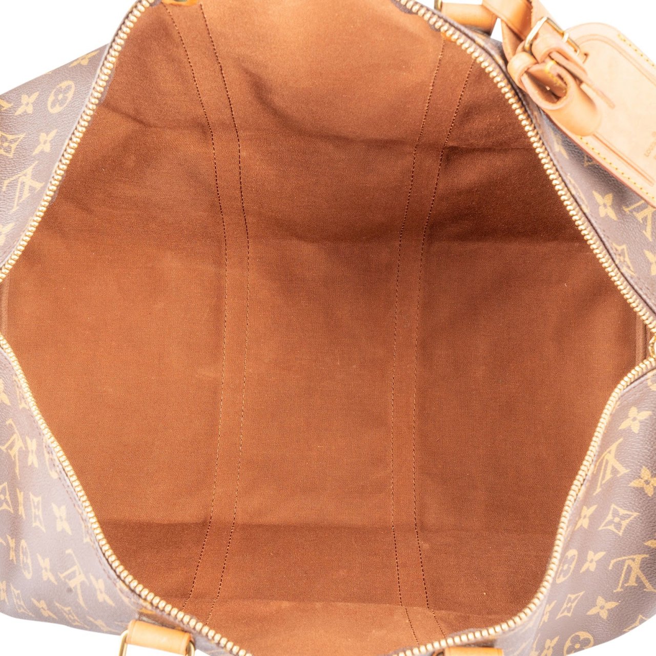 Louis Vuitton Louis Vuitton Monogram Canvas Keepall 50 Bandoulière Travel Bag Bruin