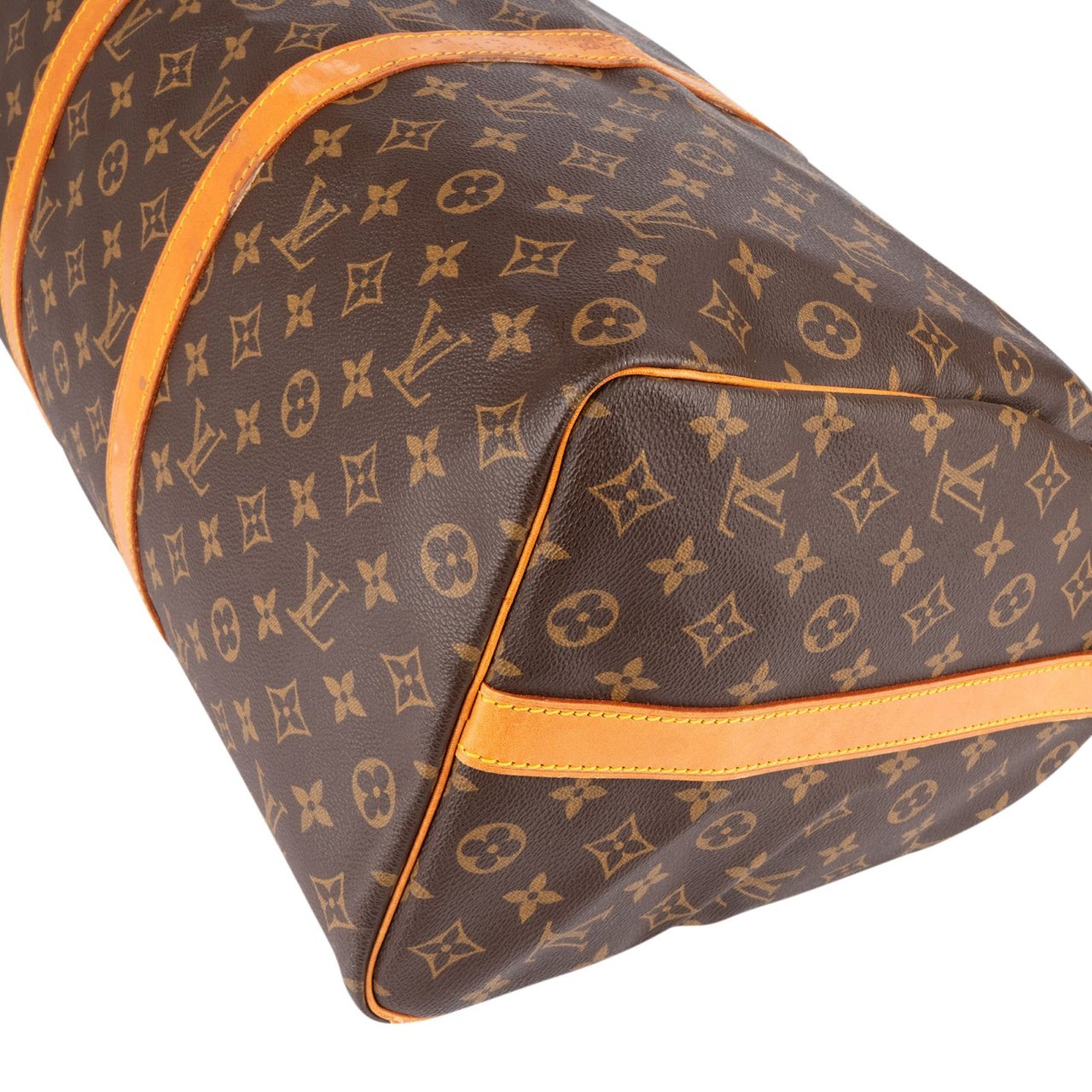 Louis Vuitton Louis Vuitton Monogram Canvas Keepall 50 Bandoulière Travel Bag Bruin