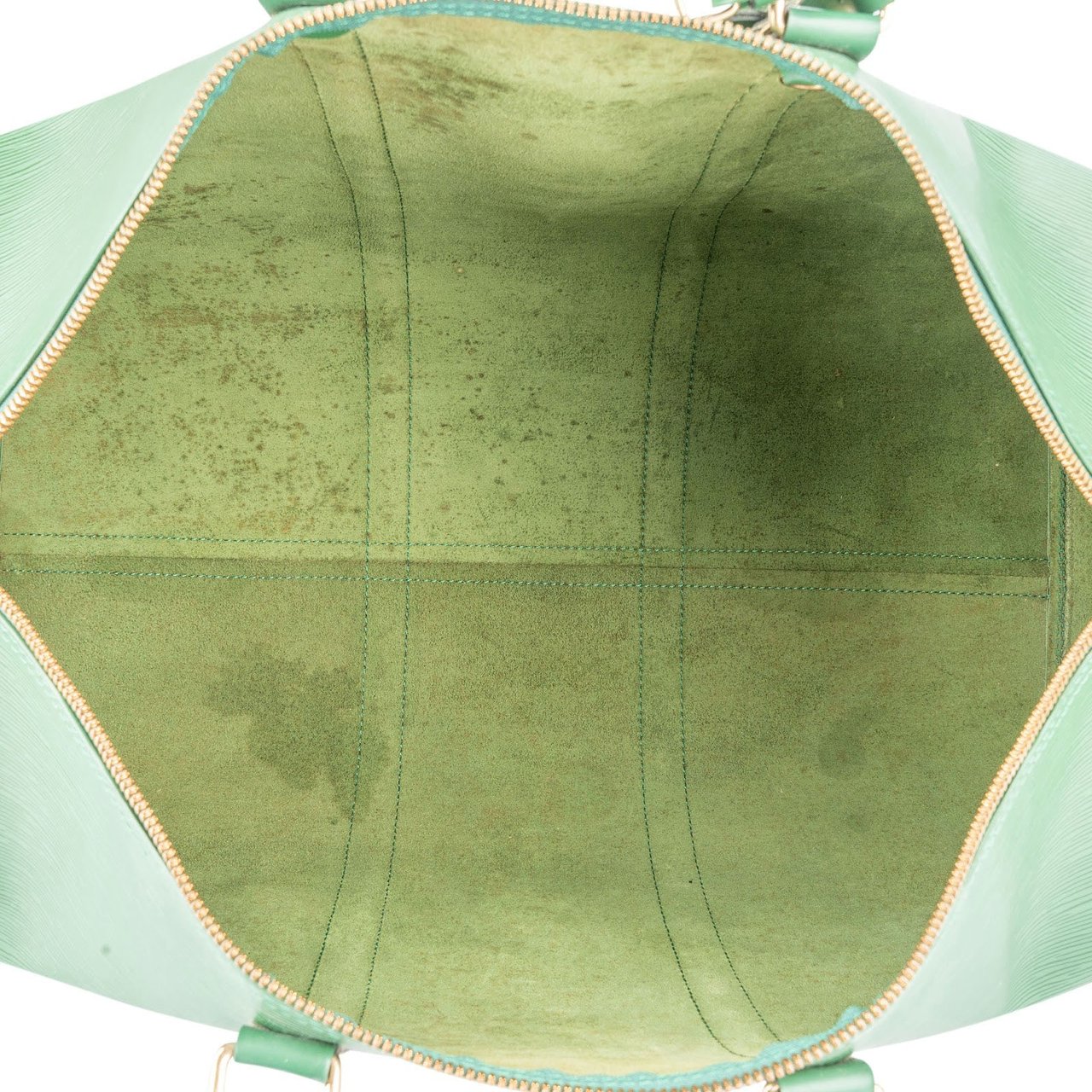 Louis Vuitton Louis Vuitton Green Epi Leather Keepall 50 Travel Bag Groen