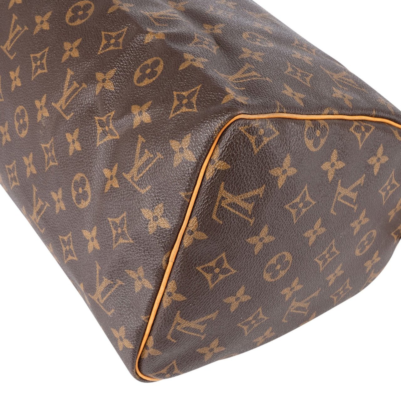 Louis Vuitton Louis Vuitton Monogram Canvas Speedy 30 Handbag Bruin