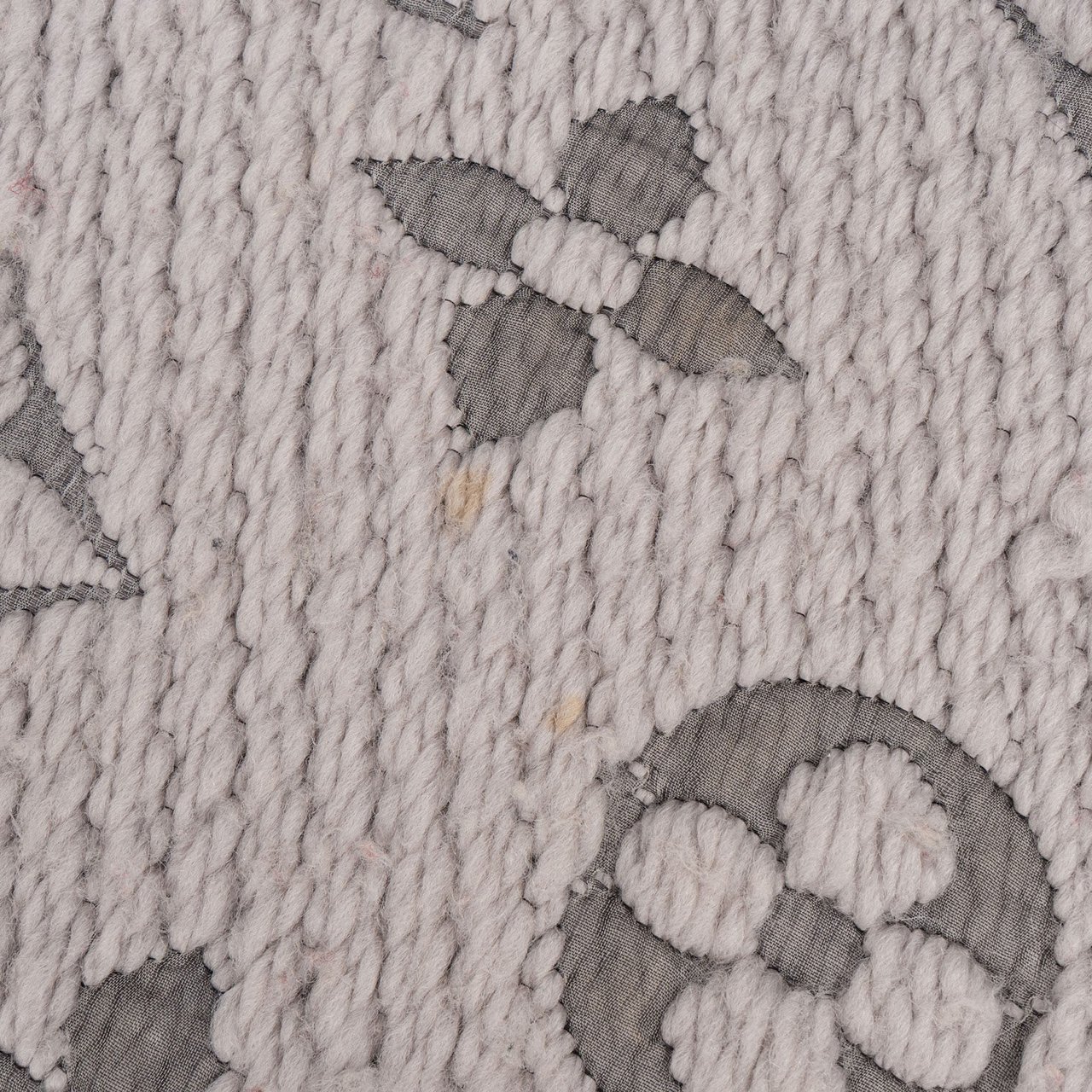 Louis Vuitton Louis Vuitton Wool Monogram Logomania Schal Scarf Donkergrijs