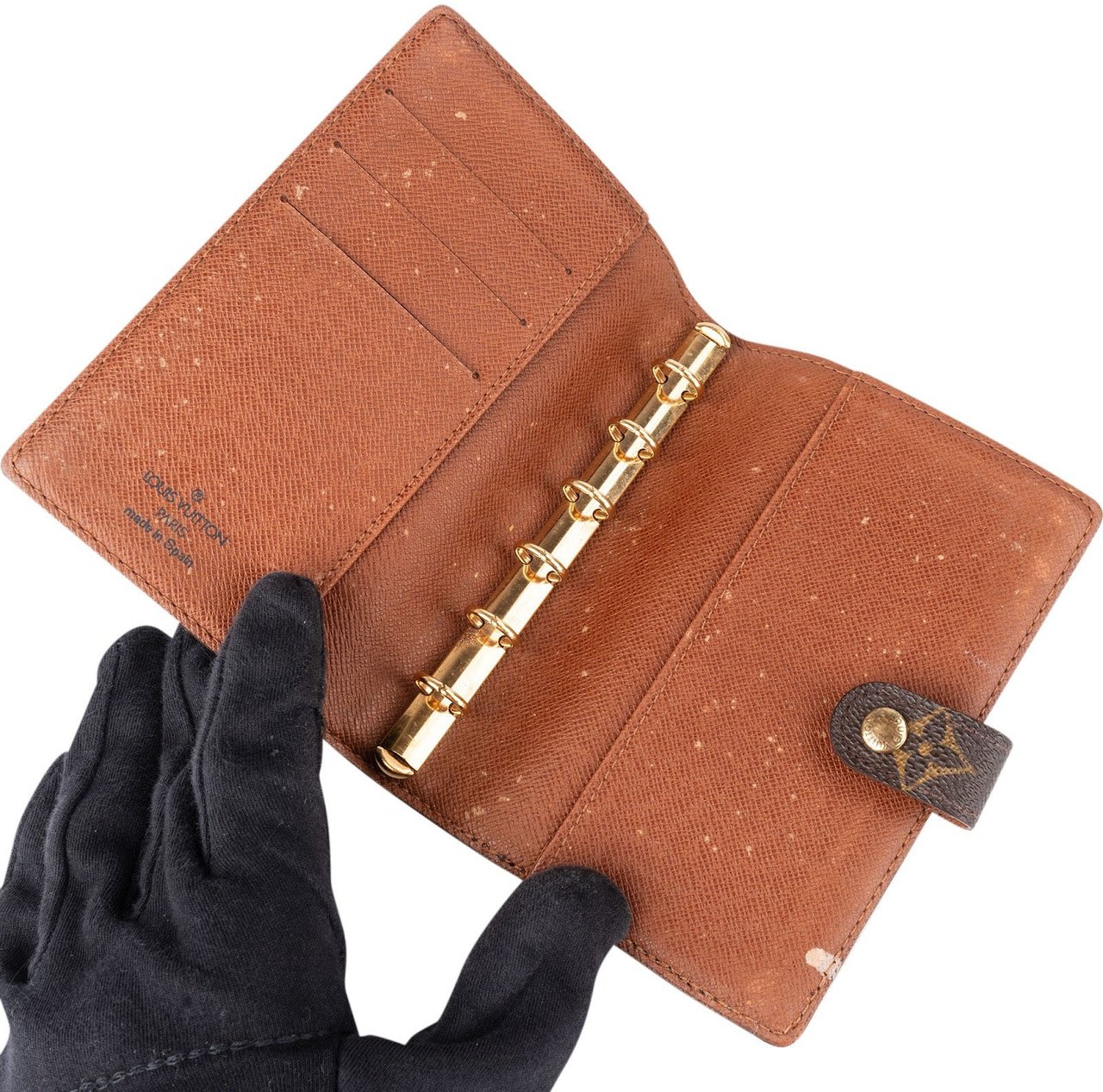 Louis Vuitton Louis Vuitton Monogram Canvas Agenda PM Bruin