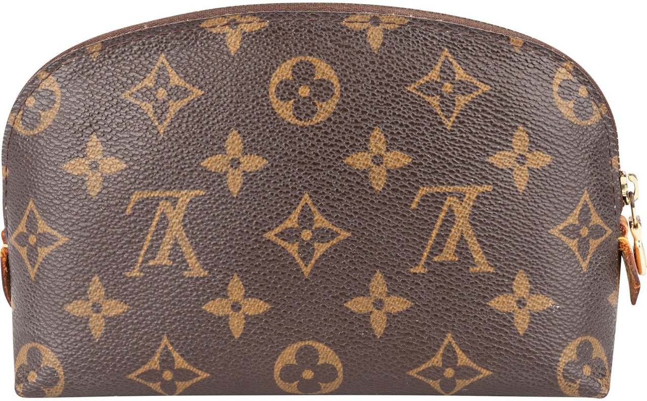 Louis Vuitton Louis Vuitton Monogram Canvas Cosmetiques Pouch Bruin