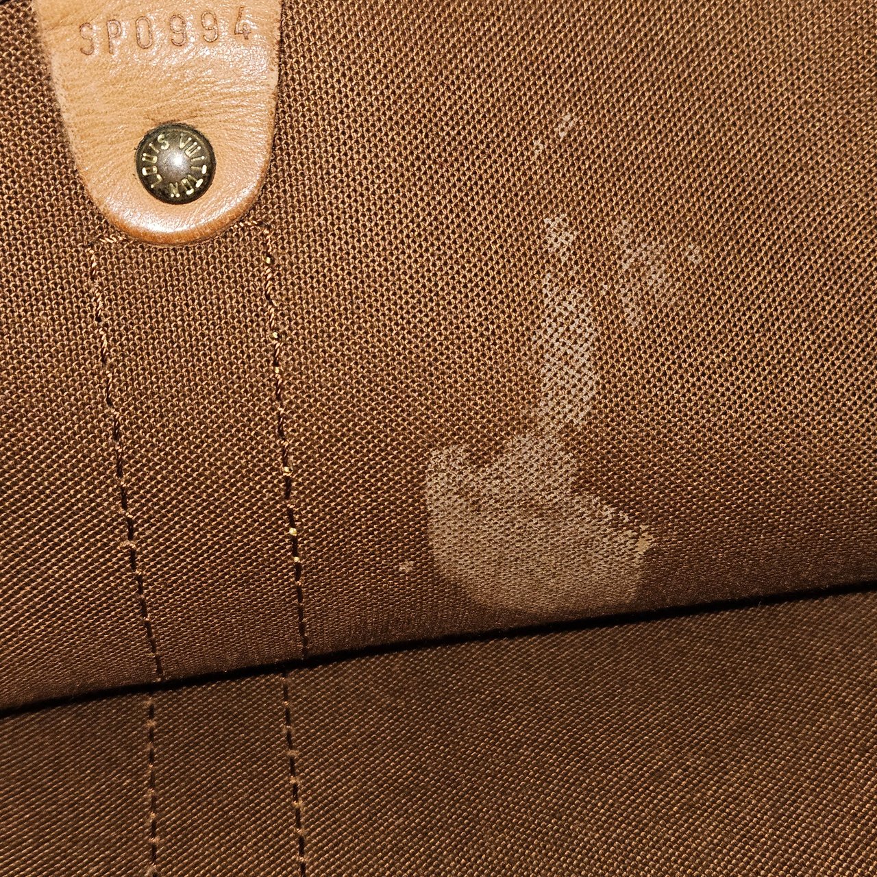 Louis Vuitton Louis Vuitton Monogram Canvas Keepall 50 Travel Bag Bruin