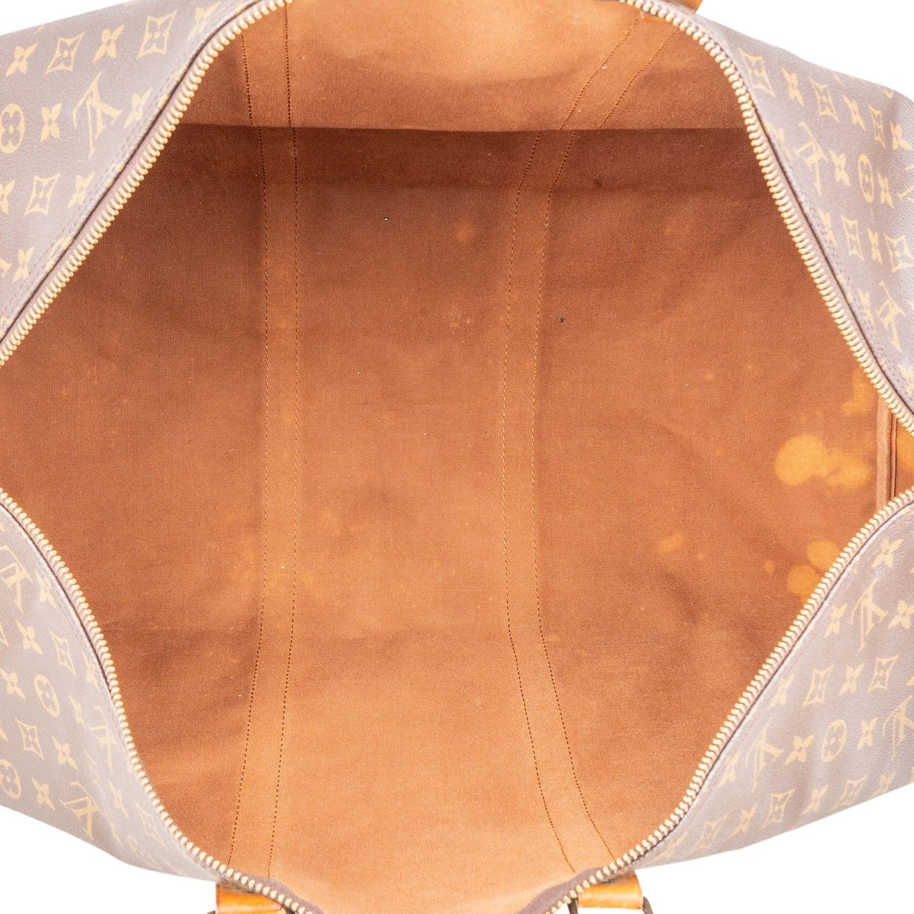 Louis Vuitton Louis Vuitton Monogram Canvas Keepall 60 Bandoulière Travel Bag Bruin