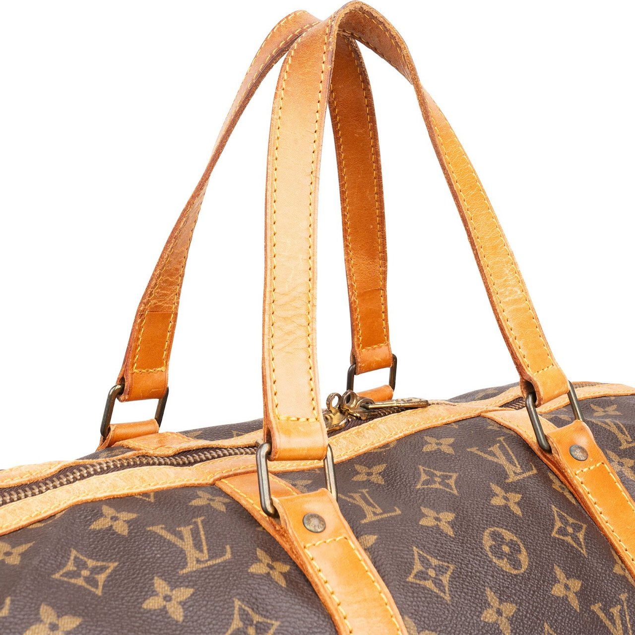 Louis Vuitton Louis Vuitton Monogram Canvas Sac Souple 45 Travel Bag Bruin