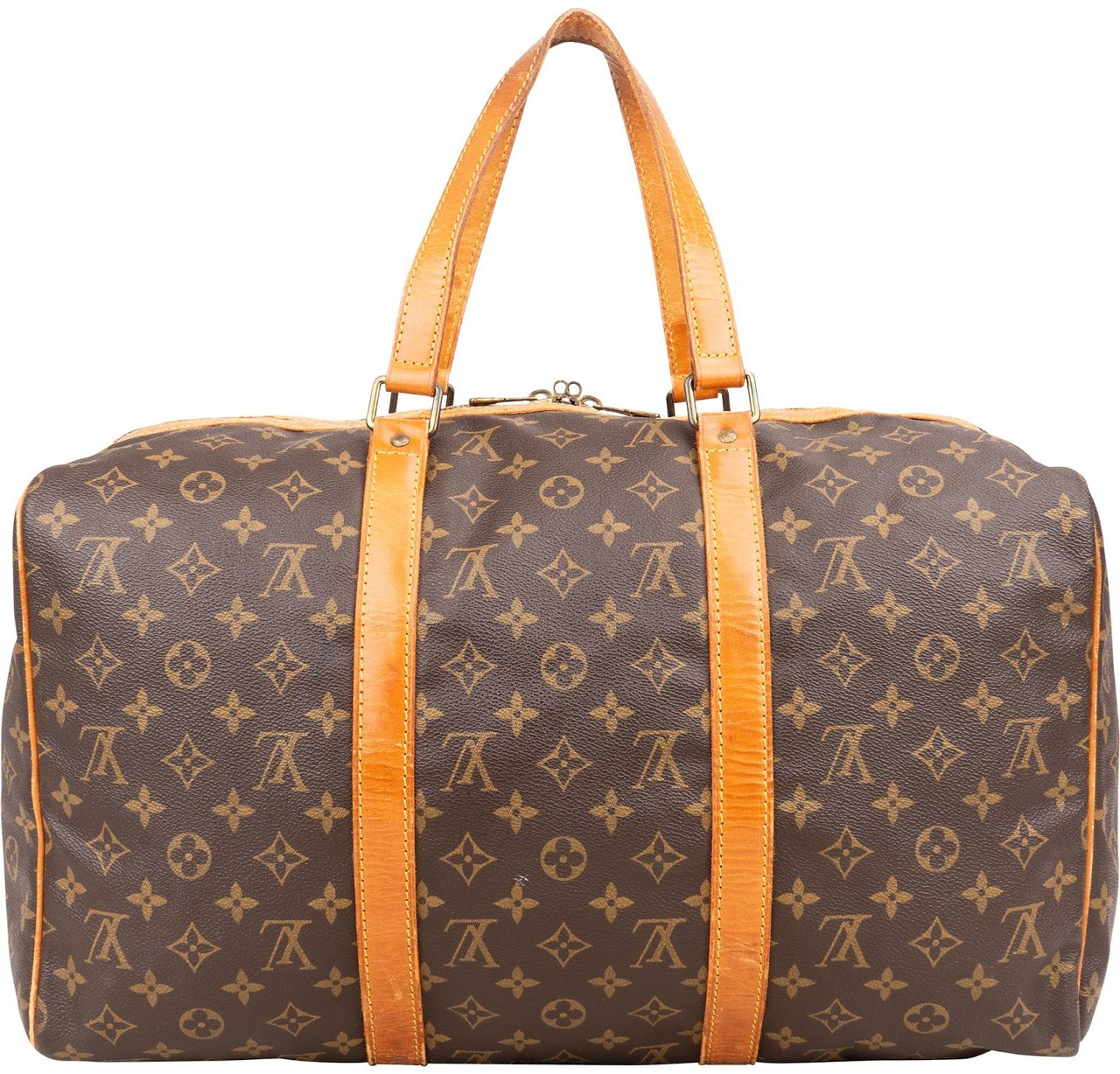 Louis Vuitton Louis Vuitton Monogram Canvas Sac Souple 45 Travel Bag Bruin
