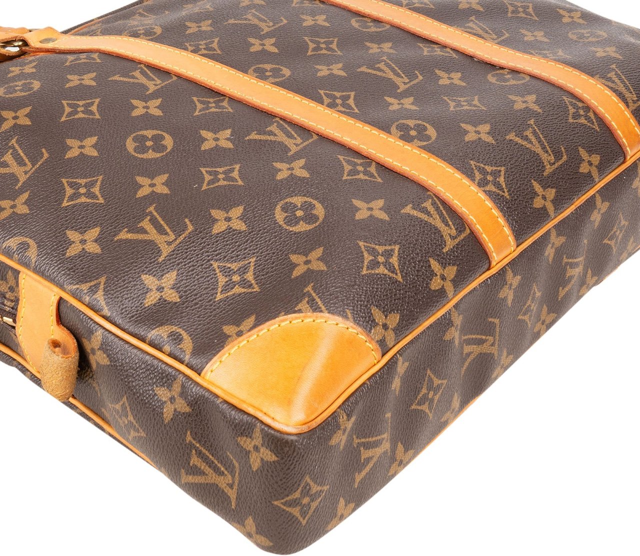 Louis Vuitton Louis Vuitton Monogram Canvas Porte-Documents Handbag Bruin