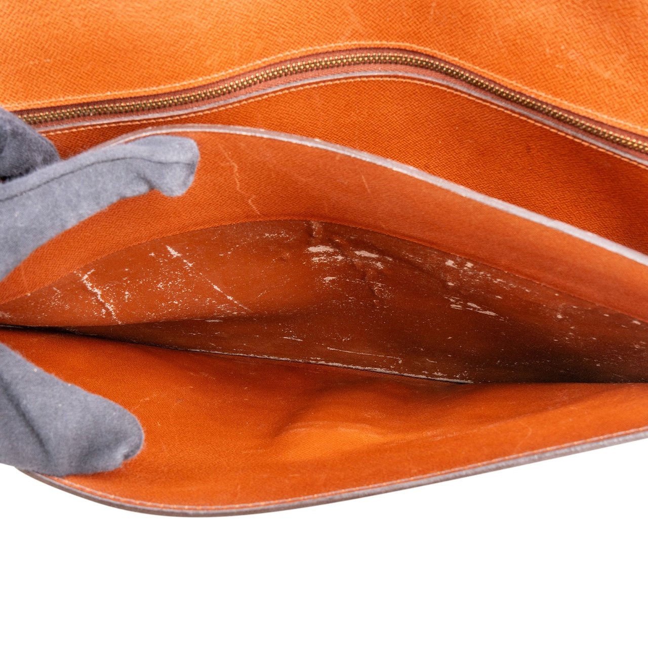 Louis Vuitton Louis Vuitton Monogram Canvas Porte Documents Laptop Handbag Bruin