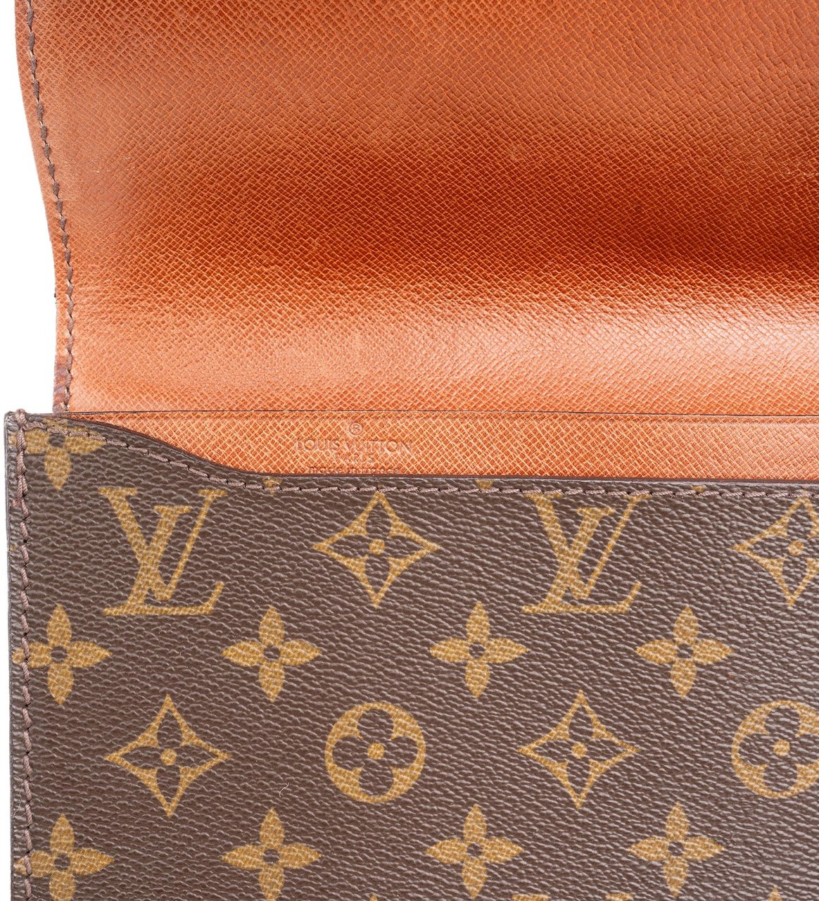 Louis Vuitton Louis Vuitton Monogram Canvas Porte Documents Laptop Handbag Bruin