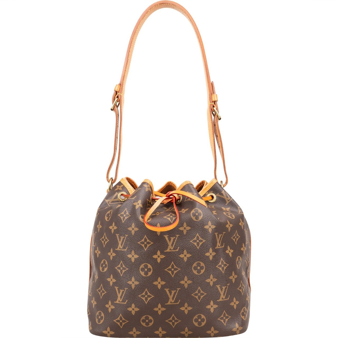 Louis Vuitton Louis Vuitton Monogram Canvas Sac Noé Petit Shoulder Bag Bruin
