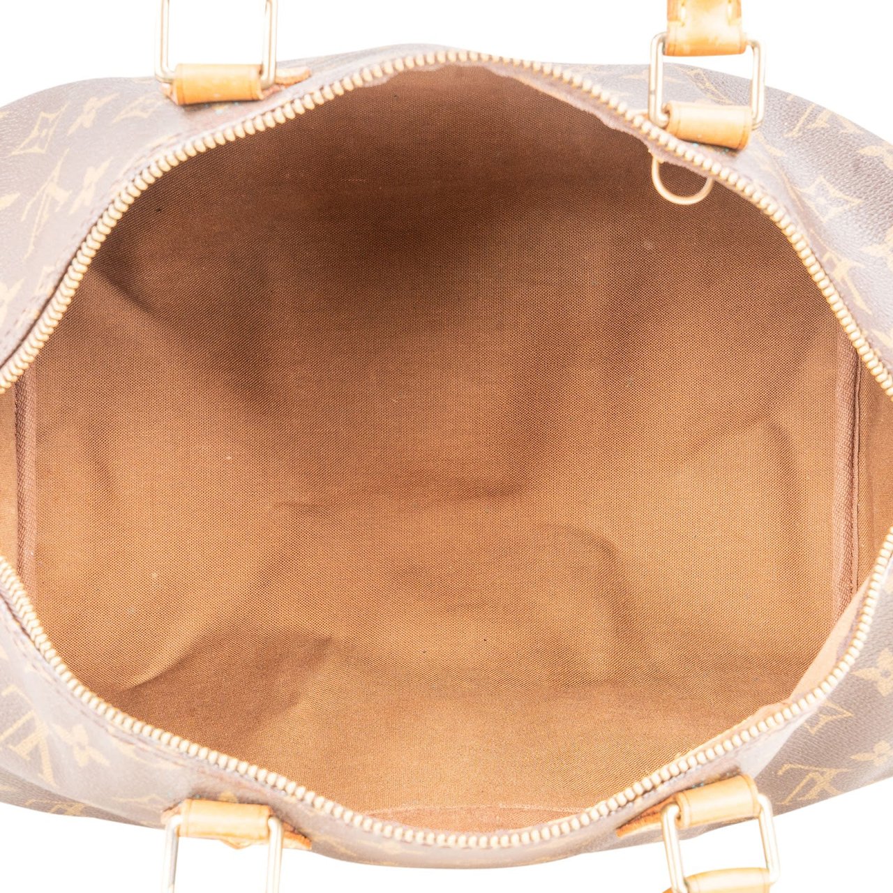 Louis Vuitton Louis Vuitton Monogram Canvas Speedy 35 Handbag Bruin