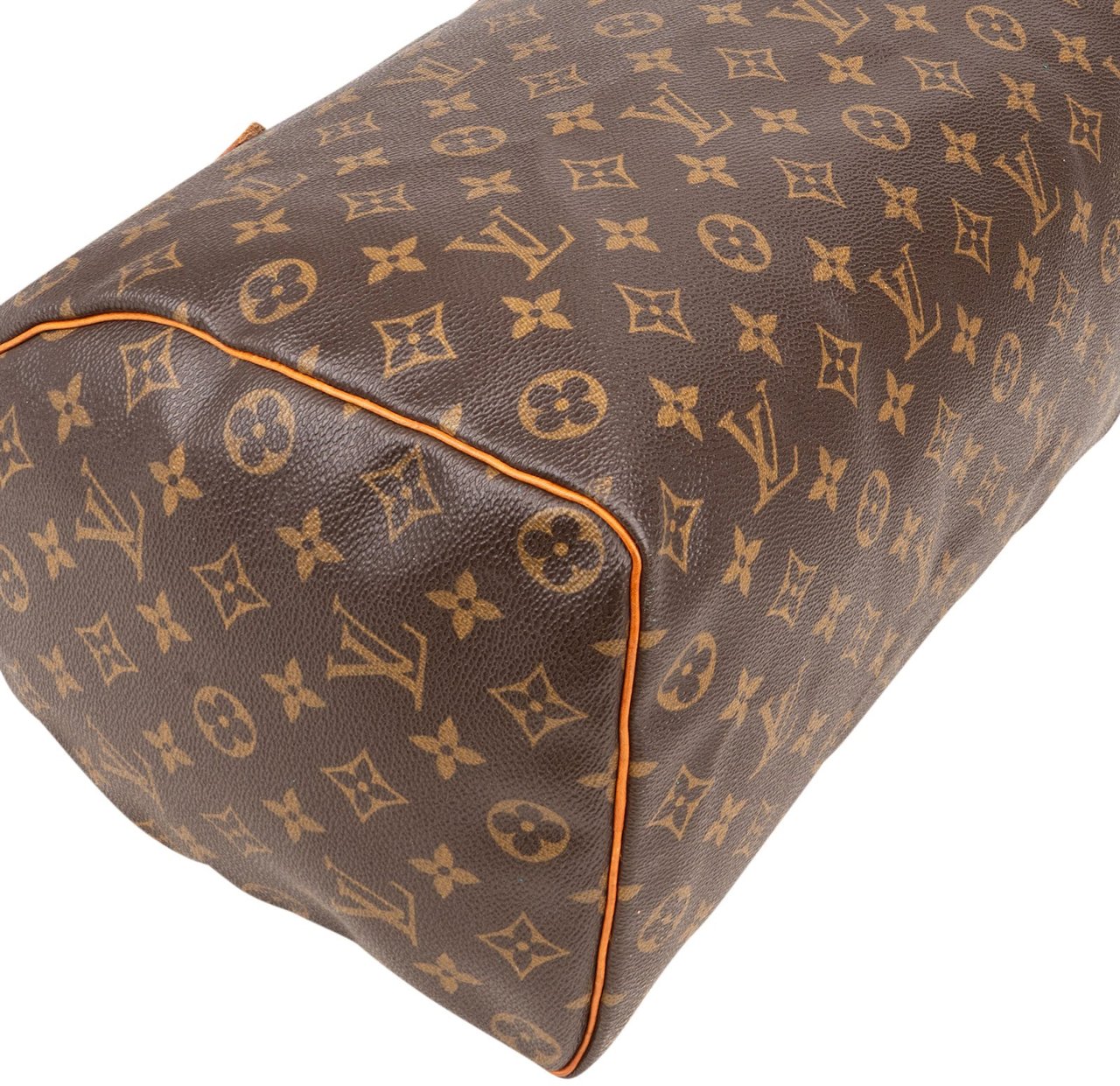 Louis Vuitton Louis Vuitton Monogram Canvas Speedy 35 Handbag Bruin