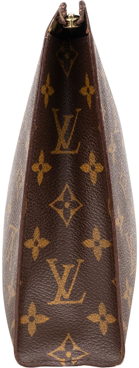 Louis Vuitton Louis Vuitton Monogram Canvas Poche Toilette 25 Clutch Bruin