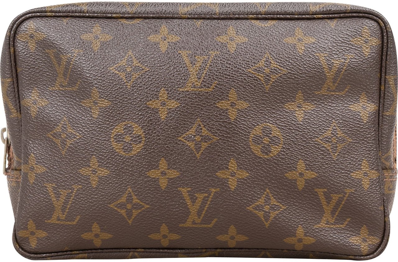 Louis Vuitton Louis Vuitton Monogram Canvas Trousse de Toilette 23 Clutch Bruin