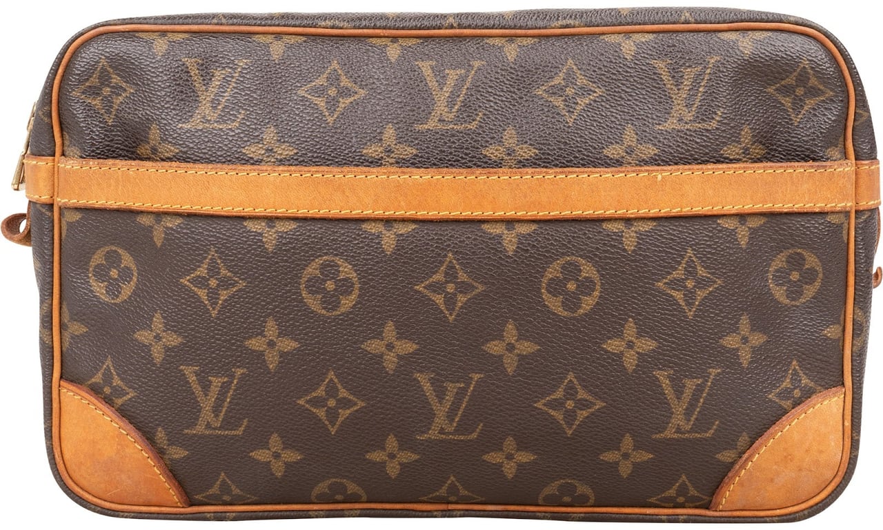 Louis Vuitton Louis Vuitton Monogram Canvas Compiegne 28 Clutch Bruin