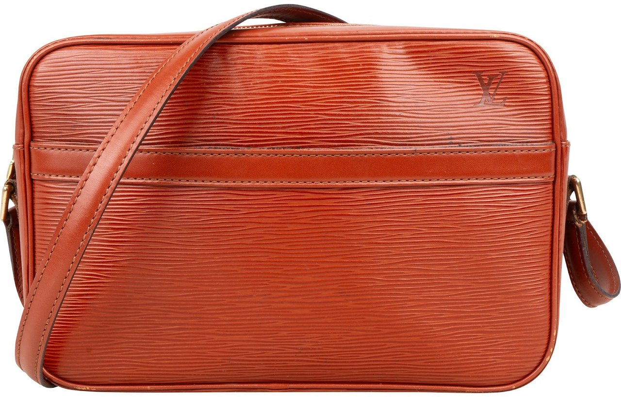 Louis Vuitton Louis Vuitton Cognac Epi Leather Trocadero 27 Crossbody Bag Bruin