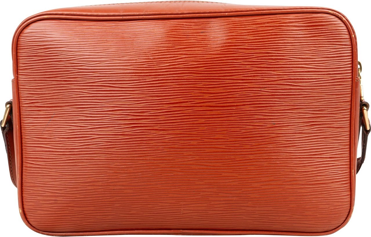 Louis Vuitton Cognac Epi Leather Trocadero 27 Crossbody Bag Bruin