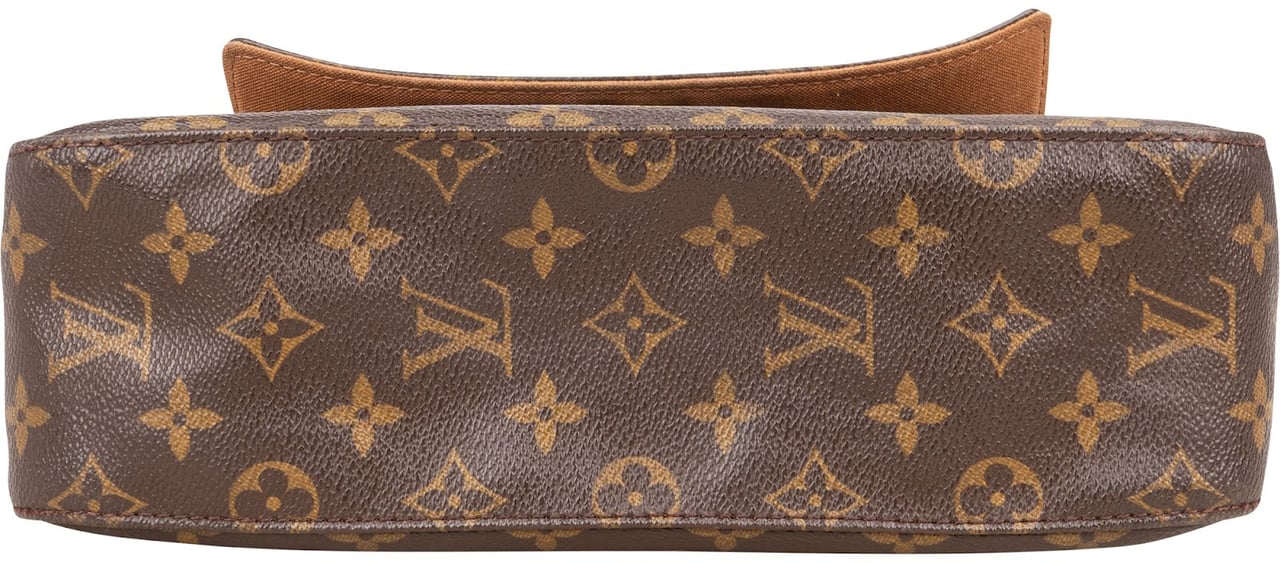 Louis Vuitton Louis Vuitton Canvas Monogram Mini Looping Shoulder Bag Bruin