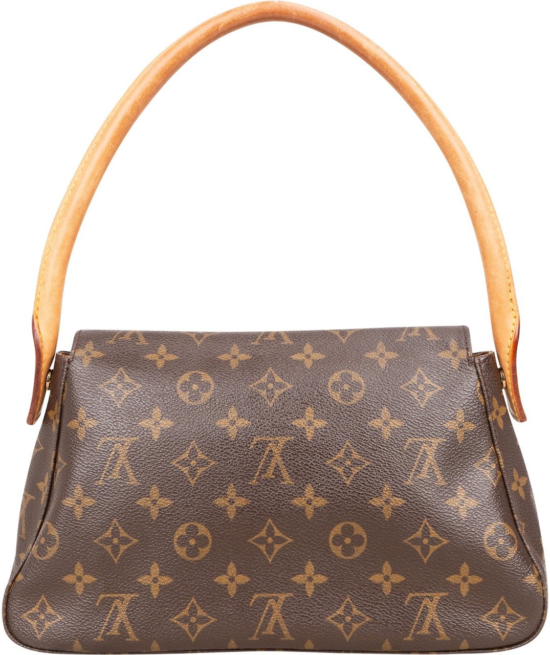 Louis Vuitton Louis Vuitton Canvas Monogram Mini Looping Shoulder Bag Bruin