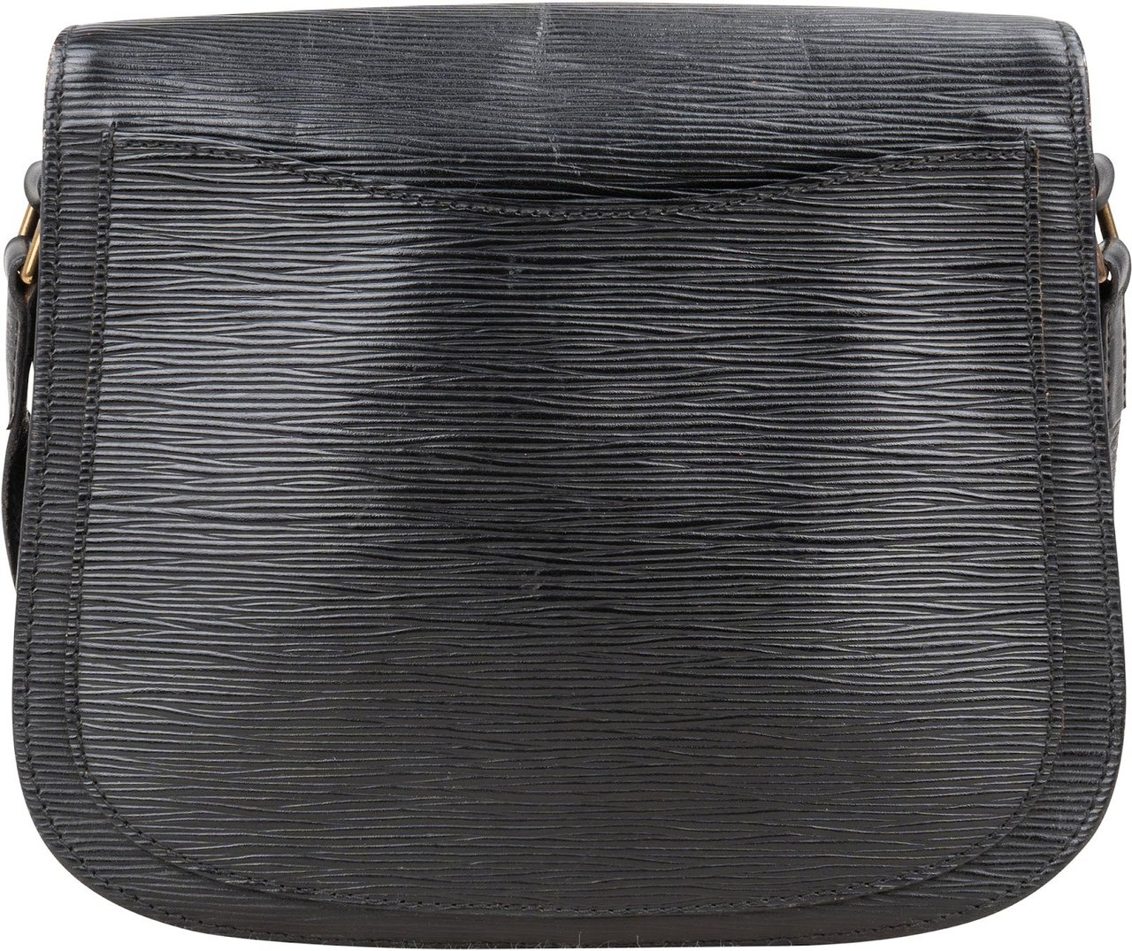 Louis Vuitton Louis Vuitton Noir Epi Leather Saint Cloud GM Crossbody Bag Zwart