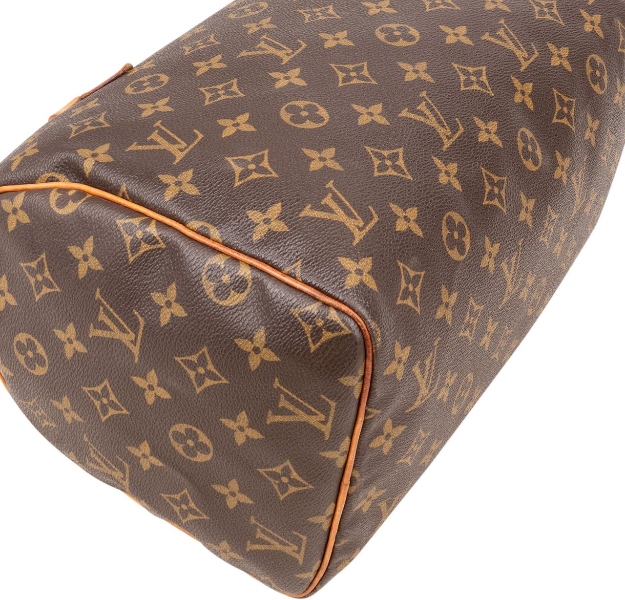 Louis Vuitton Louis Vuitton Monogram Canvas Speedy 30 Handbag Bruin
