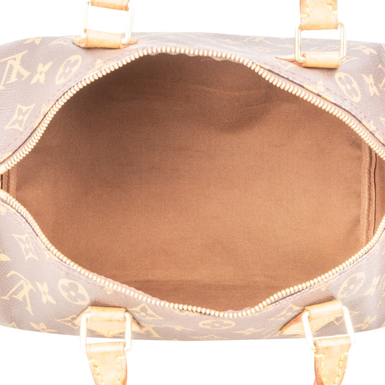 Louis Vuitton Louis Vuitton Monogram Canvas Speedy 30 Handbag Bruin