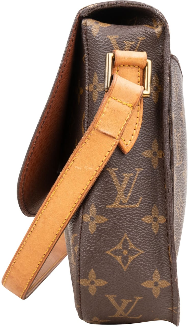 Louis Vuitton Louis Vuitton Monogram Canvas Saint Cloud GM Crossbody Bag Bruin