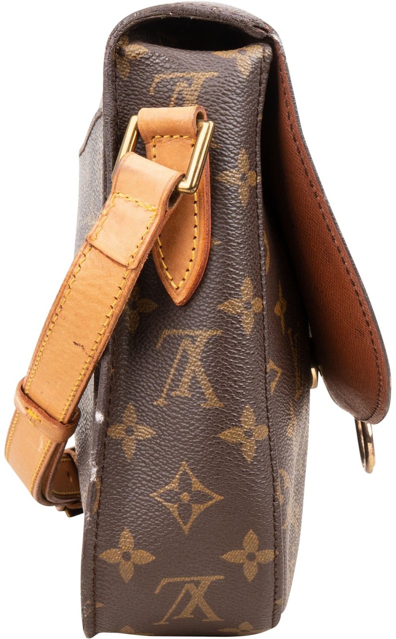 Louis Vuitton Louis Vuitton Monogram Canvas Saint Cloud GM Crossbody Bag Bruin