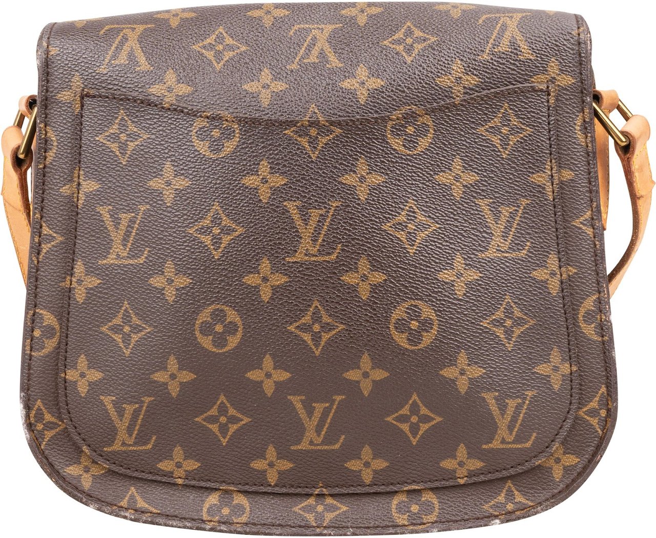 Louis Vuitton Louis Vuitton Monogram Canvas Saint Cloud GM Crossbody Bag Bruin