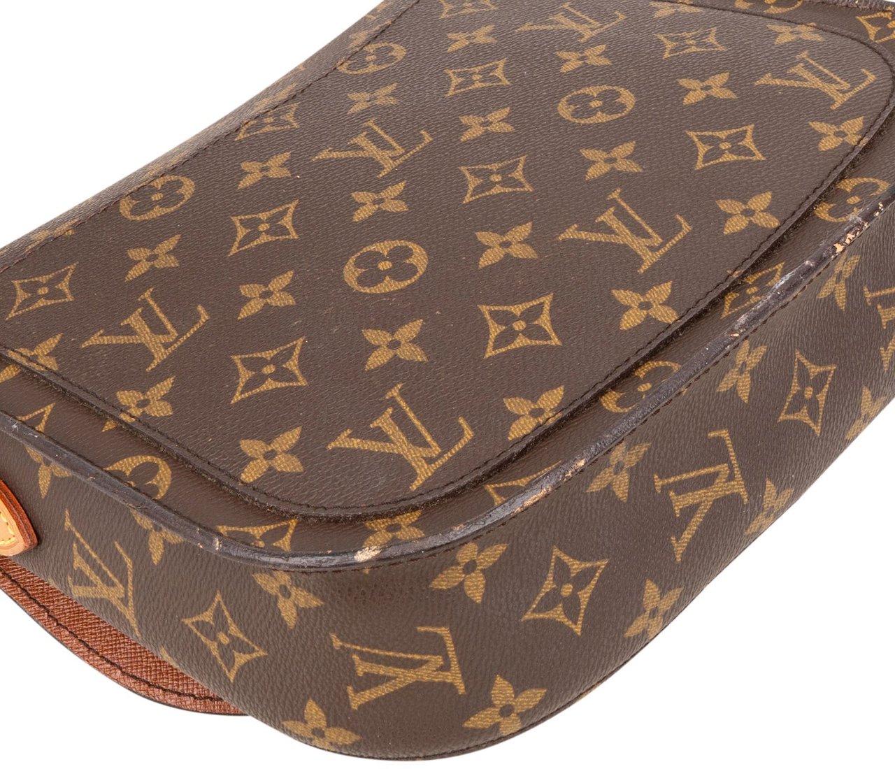 Louis Vuitton Louis Vuitton Monogram Canvas Saint Cloud GM Crossbody Bag Bruin