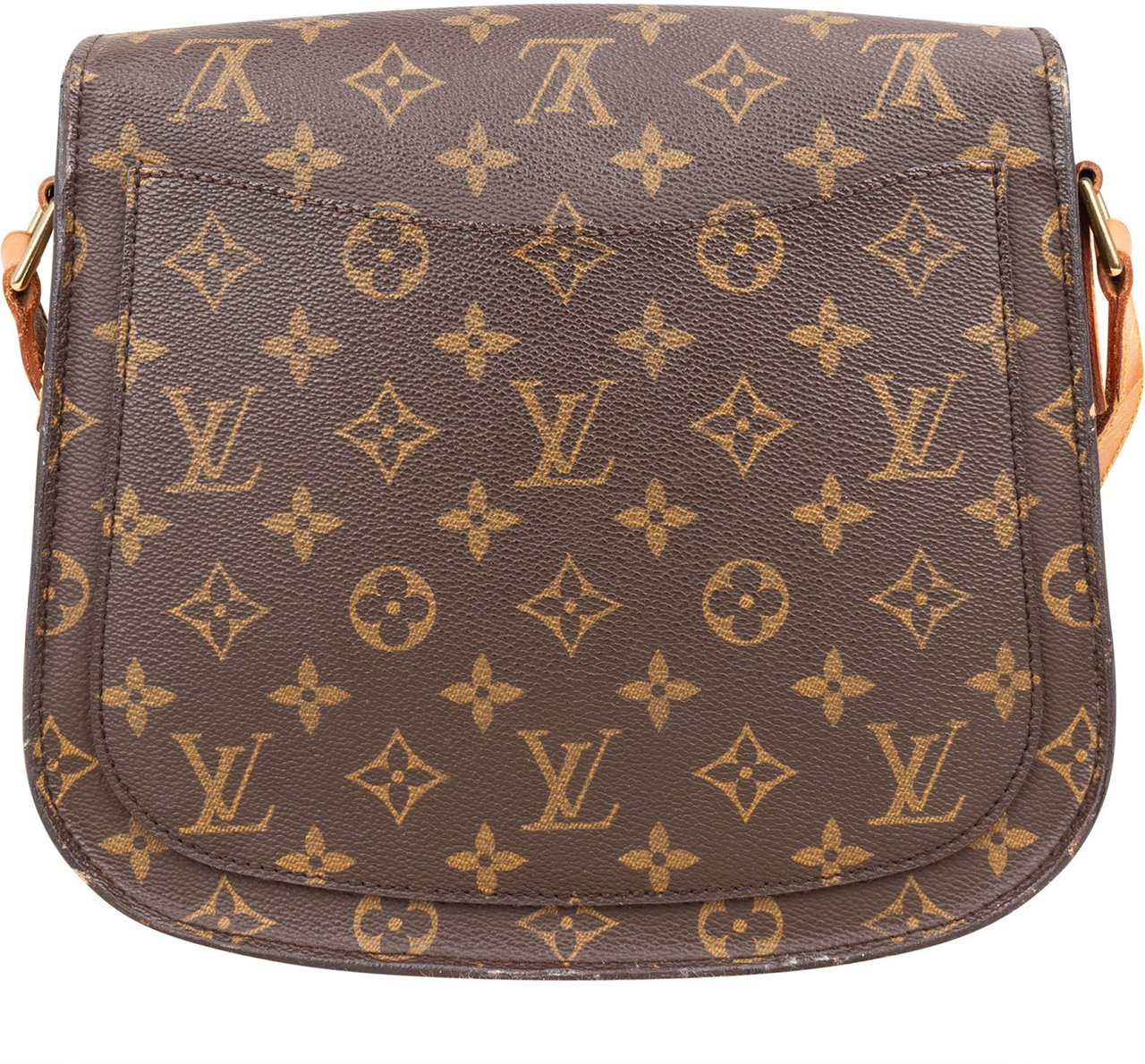 Louis Vuitton Louis Vuitton Monogram Canvas Saint Cloud GM Crossbody Bag Bruin