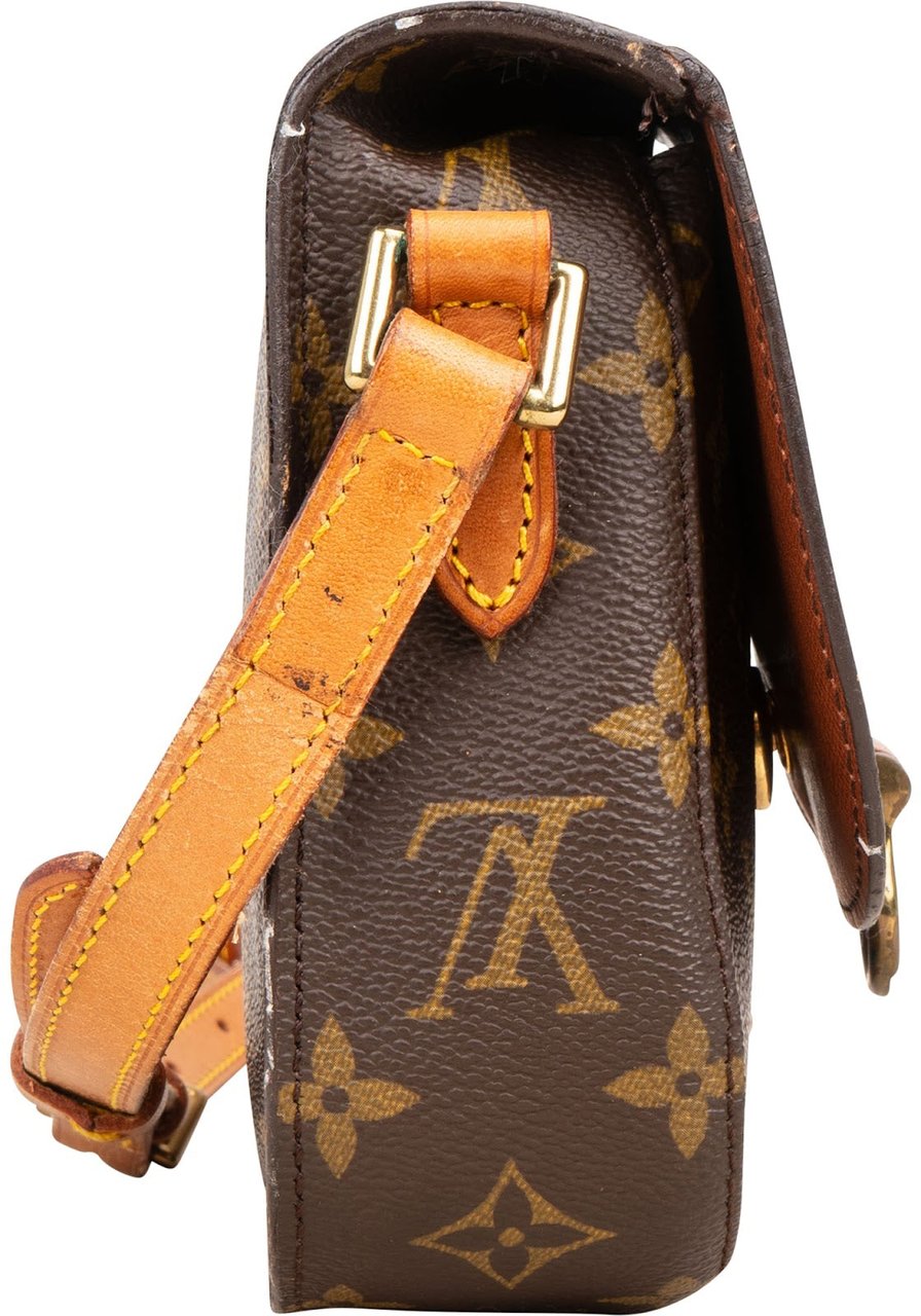 Louis Vuitton Louis Vuitton Monogram Canvas Saint Cloud PM Crossbody Bag Bruin