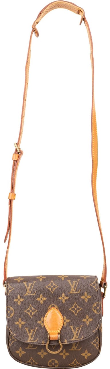 Louis Vuitton Louis Vuitton Monogram Canvas Saint Cloud PM Crossbody Bag Bruin