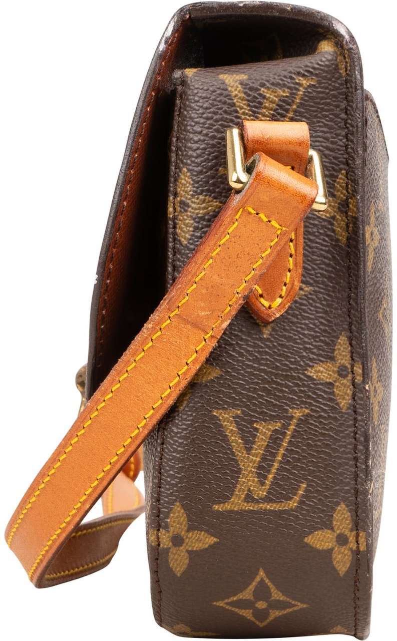 Louis Vuitton Louis Vuitton Monogram Canvas Saint Cloud PM Crossbody Bag Bruin