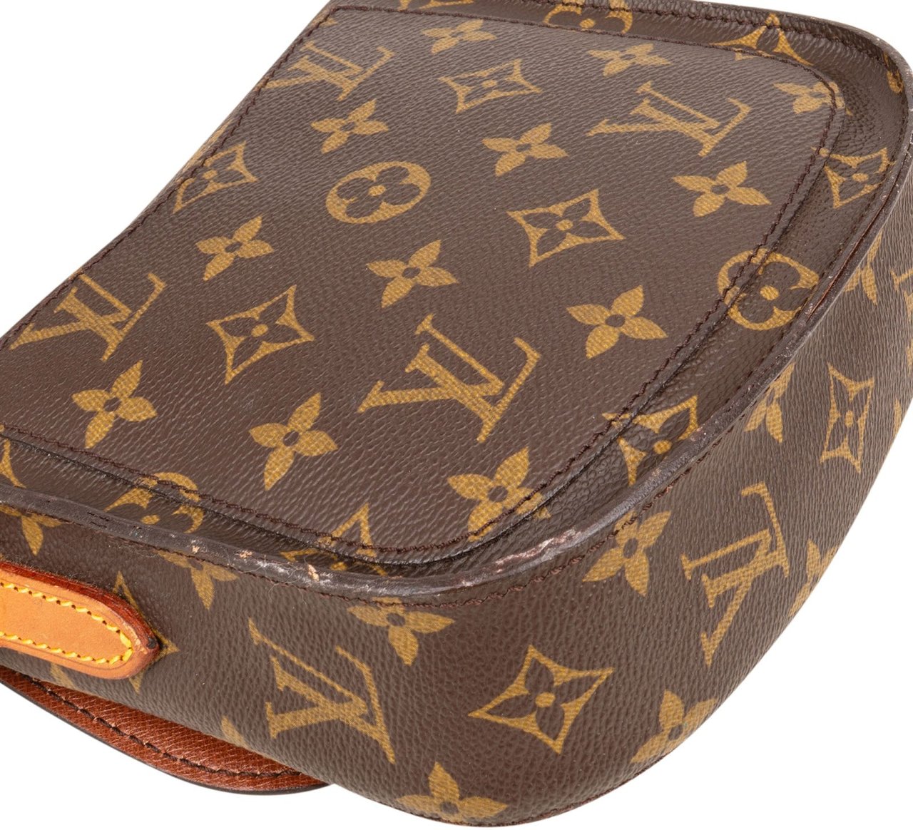Louis Vuitton Louis Vuitton Monogram Canvas Saint Cloud PM Crossbody Bag Bruin