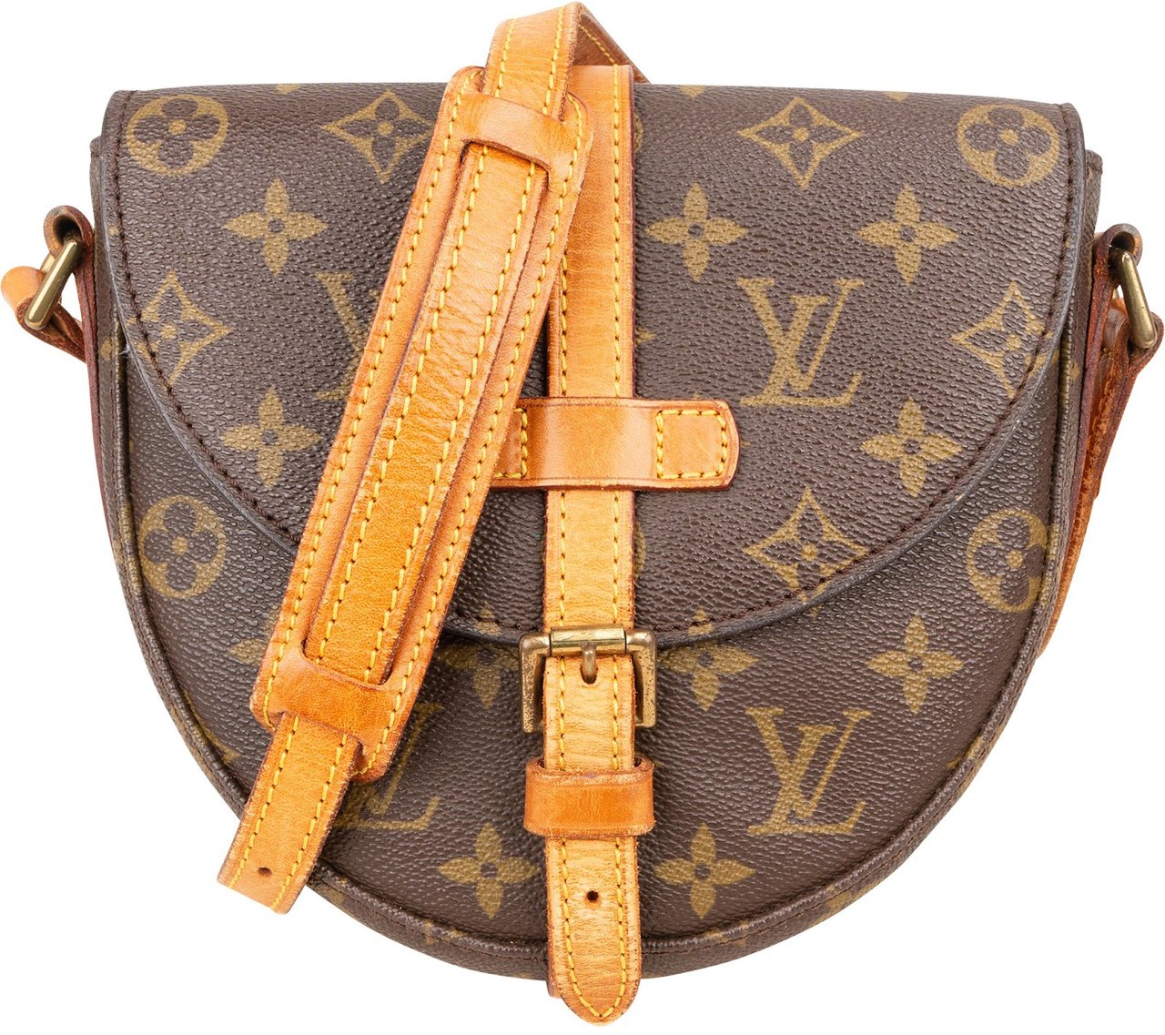 Louis Vuitton Louis Vuitton Monogram Canvas Chantilly PM Crossbody Bag Bruin