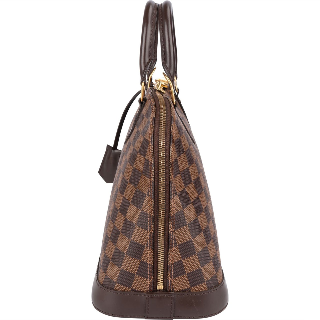 Louis Vuitton Louis Vuitton Monogram Damier Ebene Canvas Alma PM Handbag Bruin