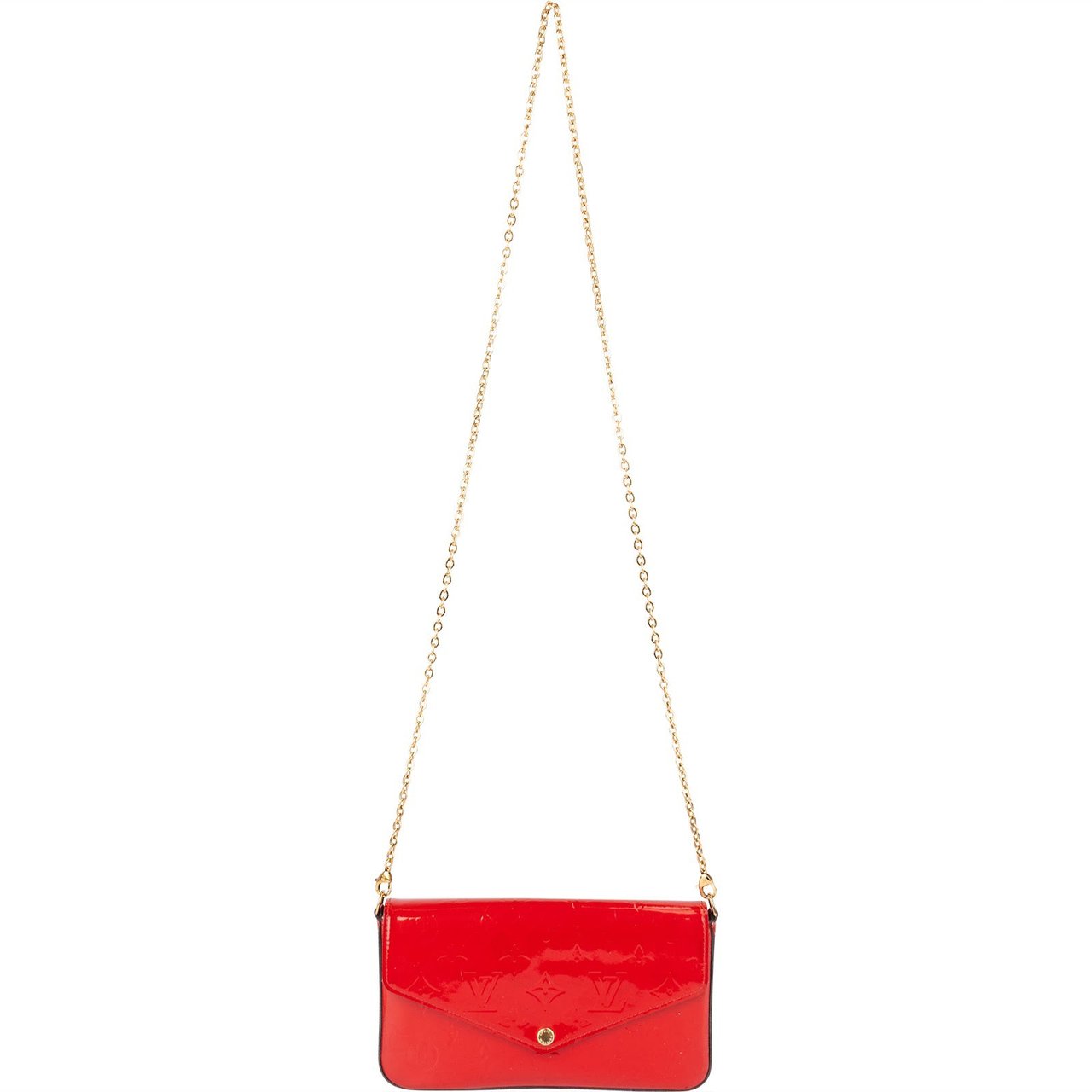 Louis Vuitton Monogram Vernis Pochette Félicie Crossbody Bag Divers