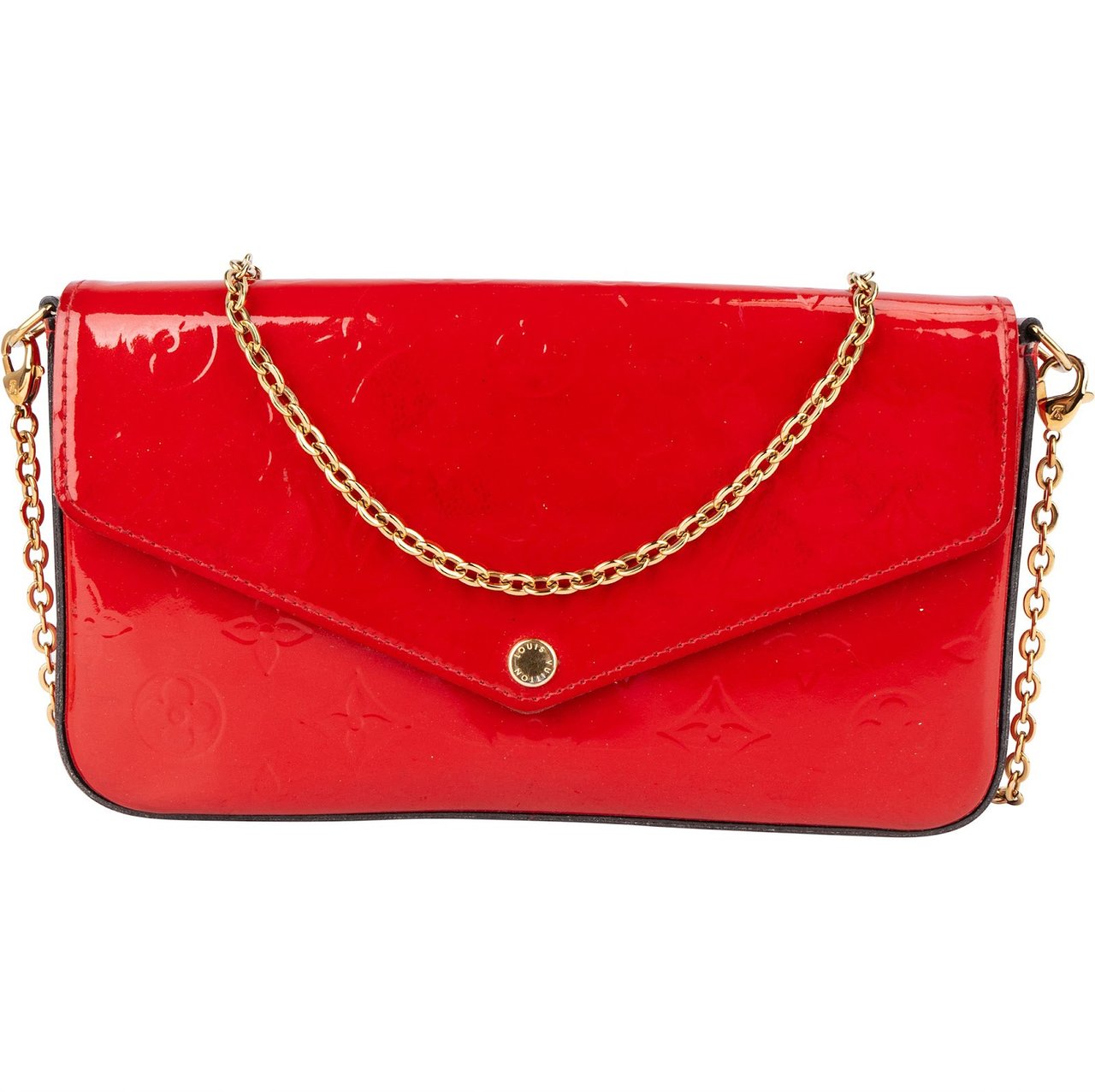 Louis Vuitton Monogram Vernis Pochette Félicie Crossbody Bag Divers