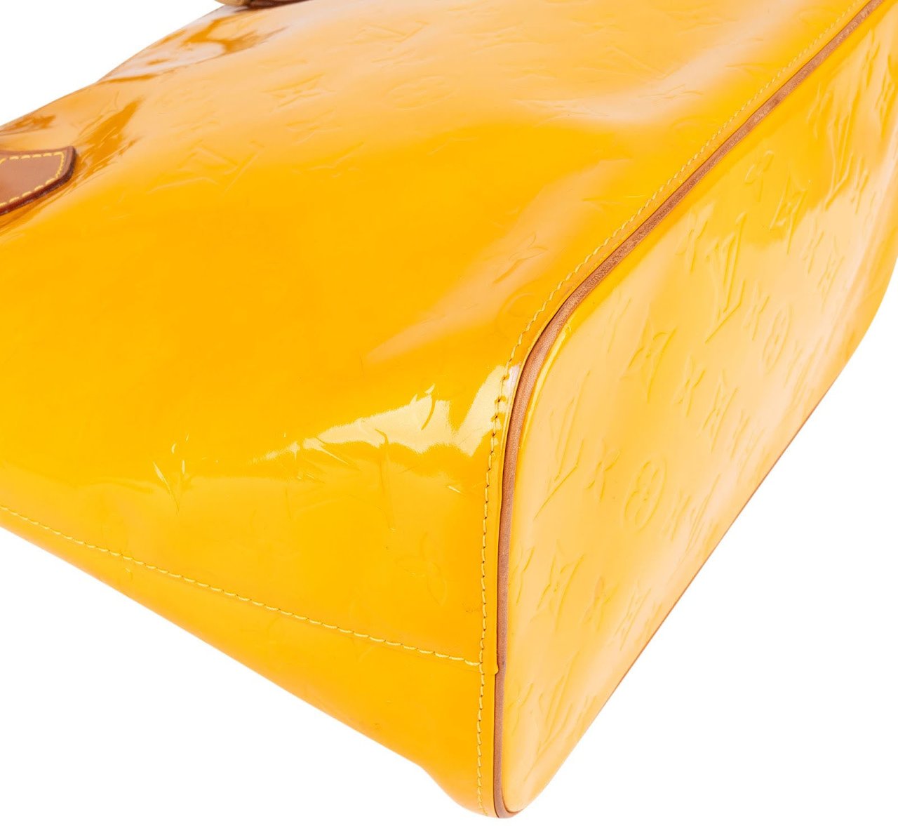 Louis Vuitton Louis Vuitton Monogram Vernis Houston Jaune Handbag Geel