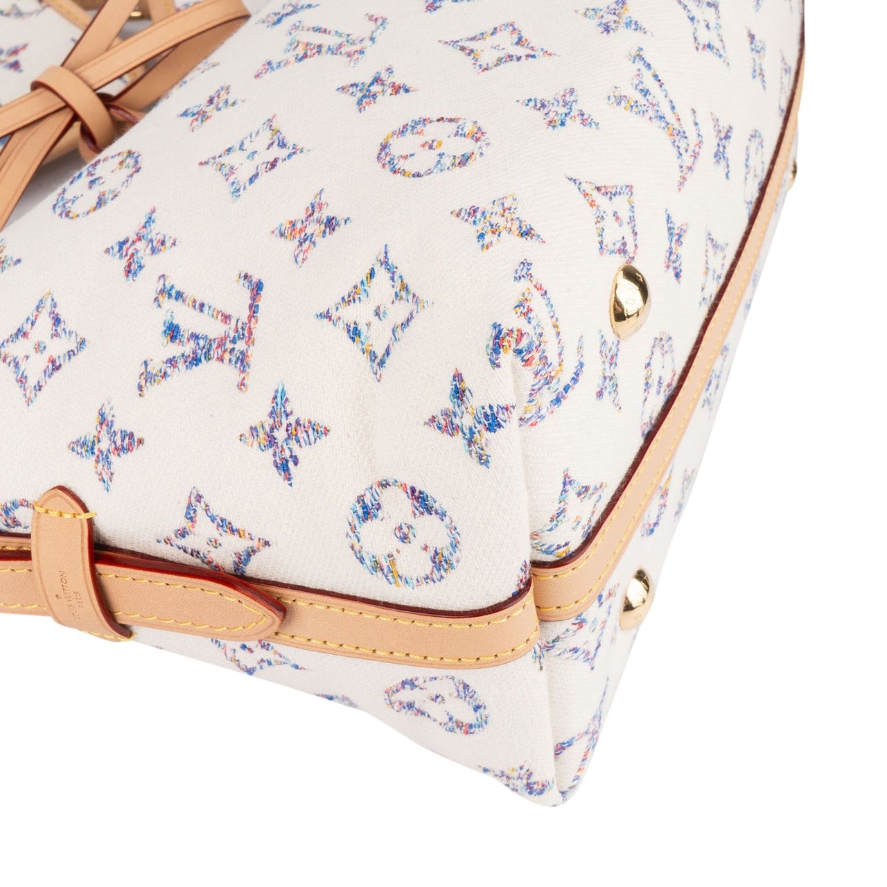 Louis Vuitton Louis Vuitton Jacquard Monogram Multicolor CarryAll PM Crossbody Bag Wit