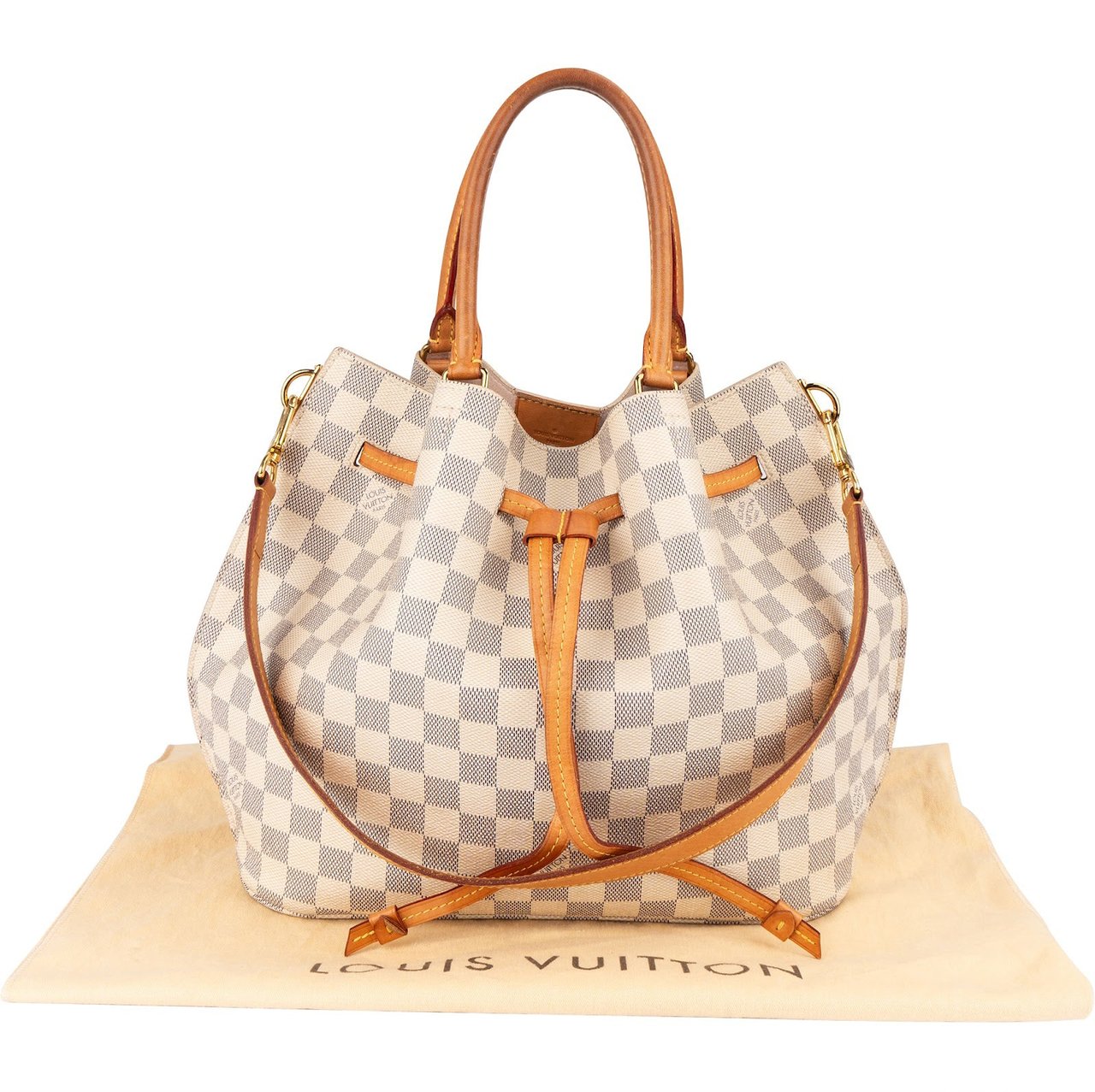 Louis Vuitton Louis Vuitton Monogram Damier Azur Girolata Handbag Divers