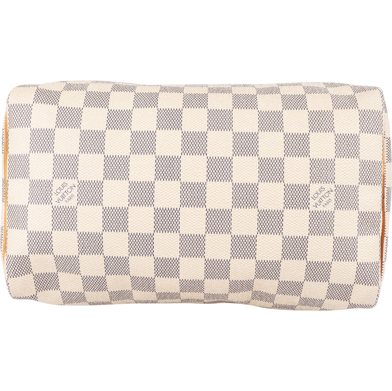 Louis Vuitton Louis Vuitton Monogram Damier Azur Speedy 25 Handbag Wit