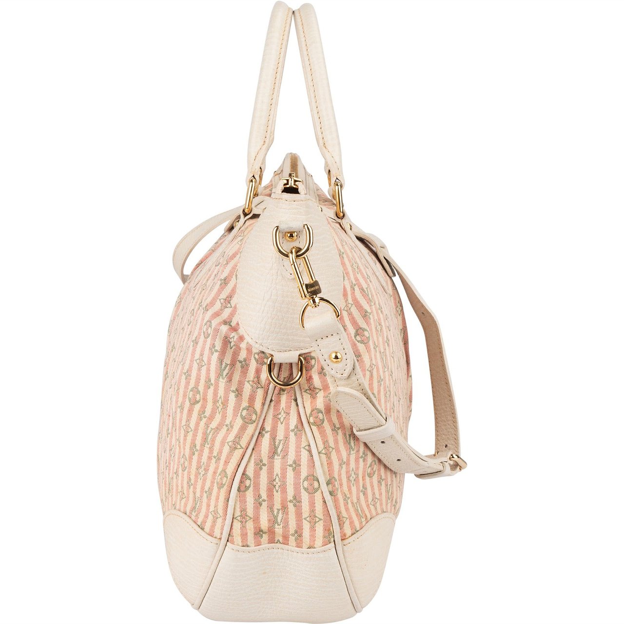 Louis Vuitton Louis Vuitton Monogram Mini Lin Croisette Marina Handbag Rood